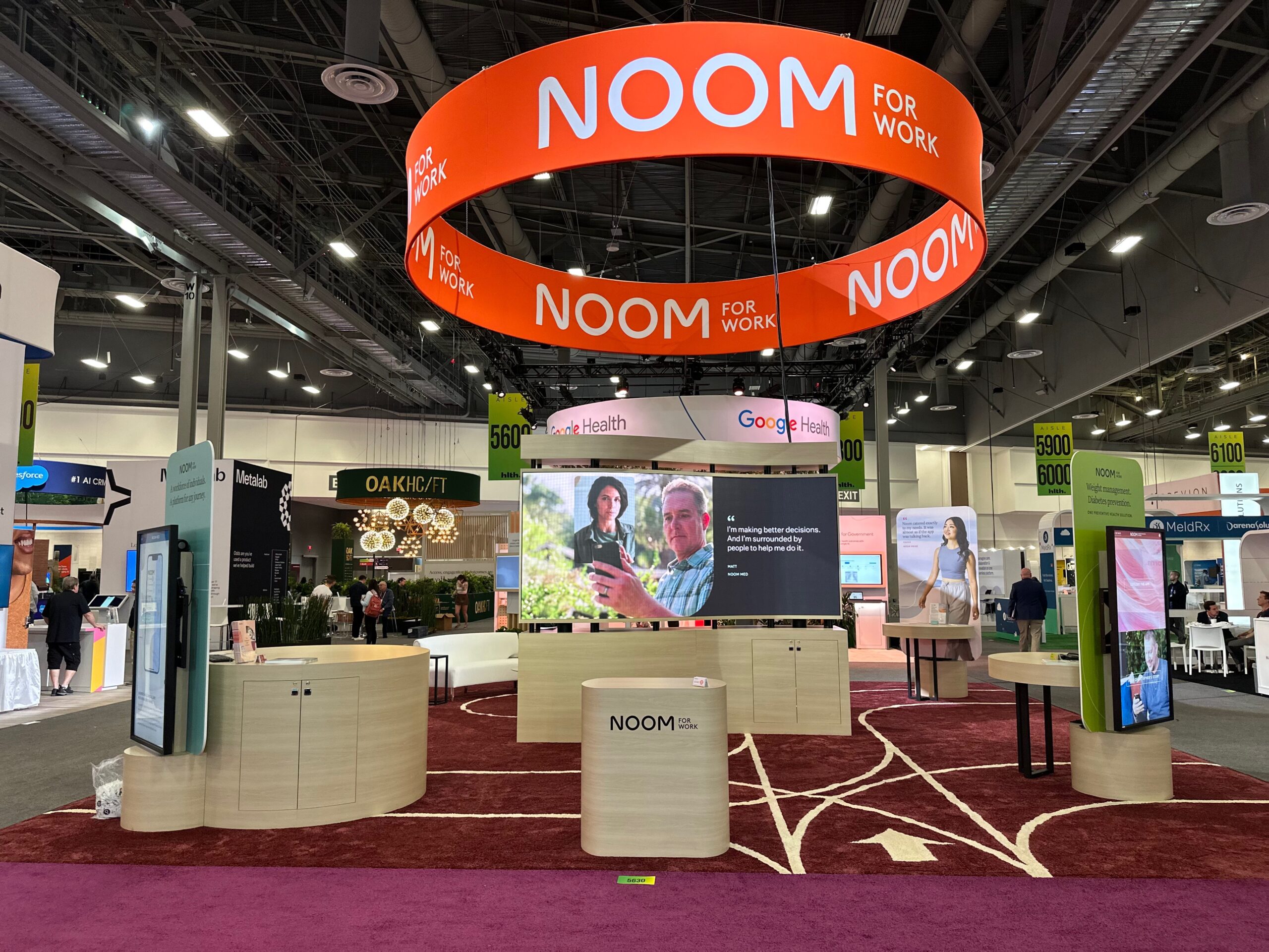 Noom booth 3