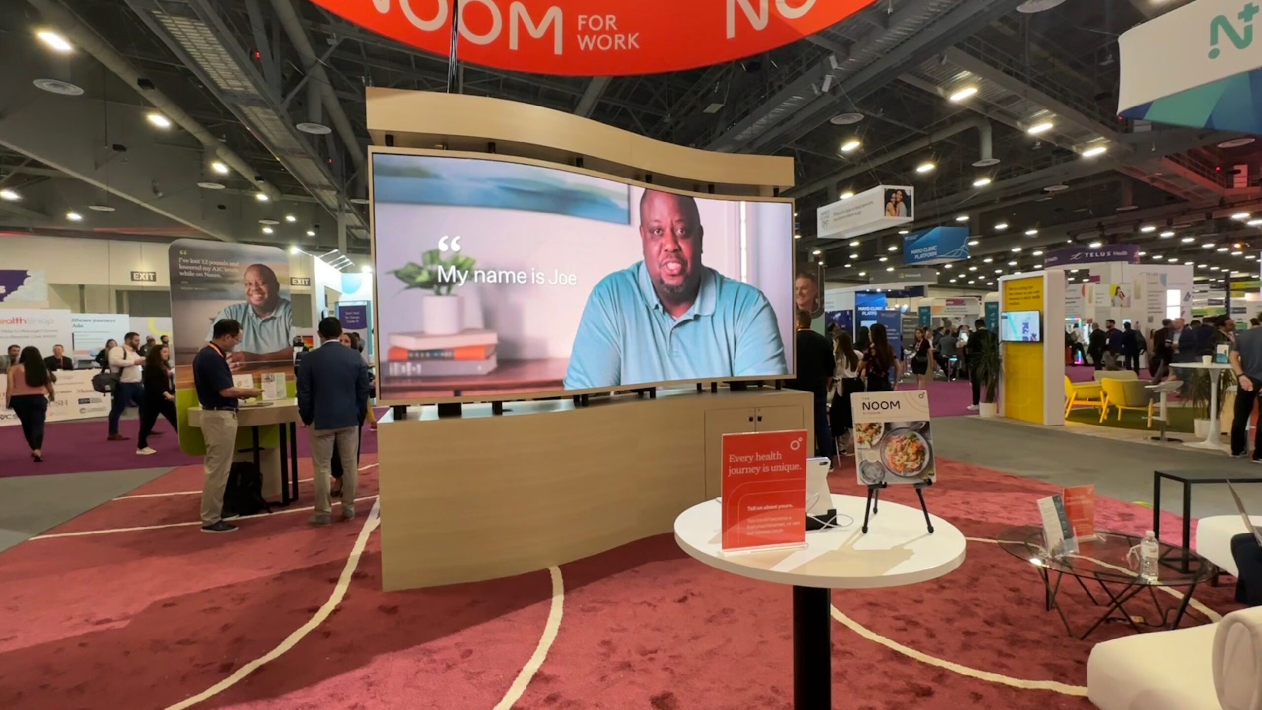 Noom booth 2