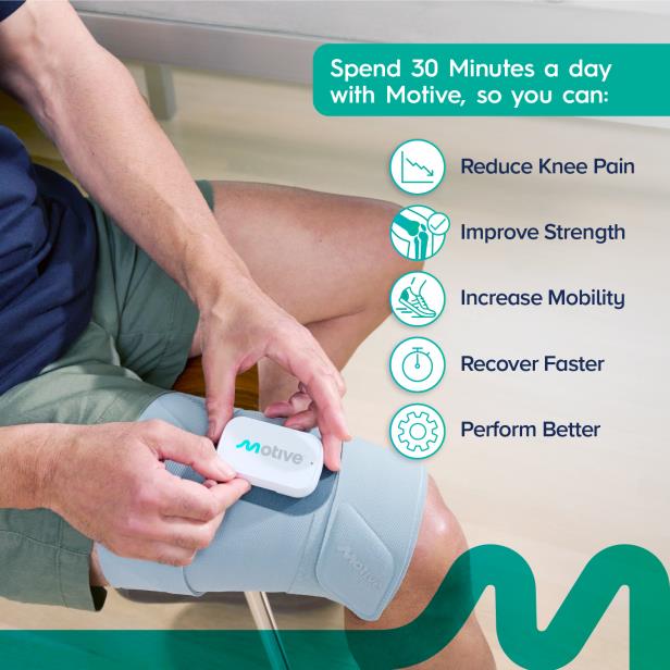 Motive knee brace features